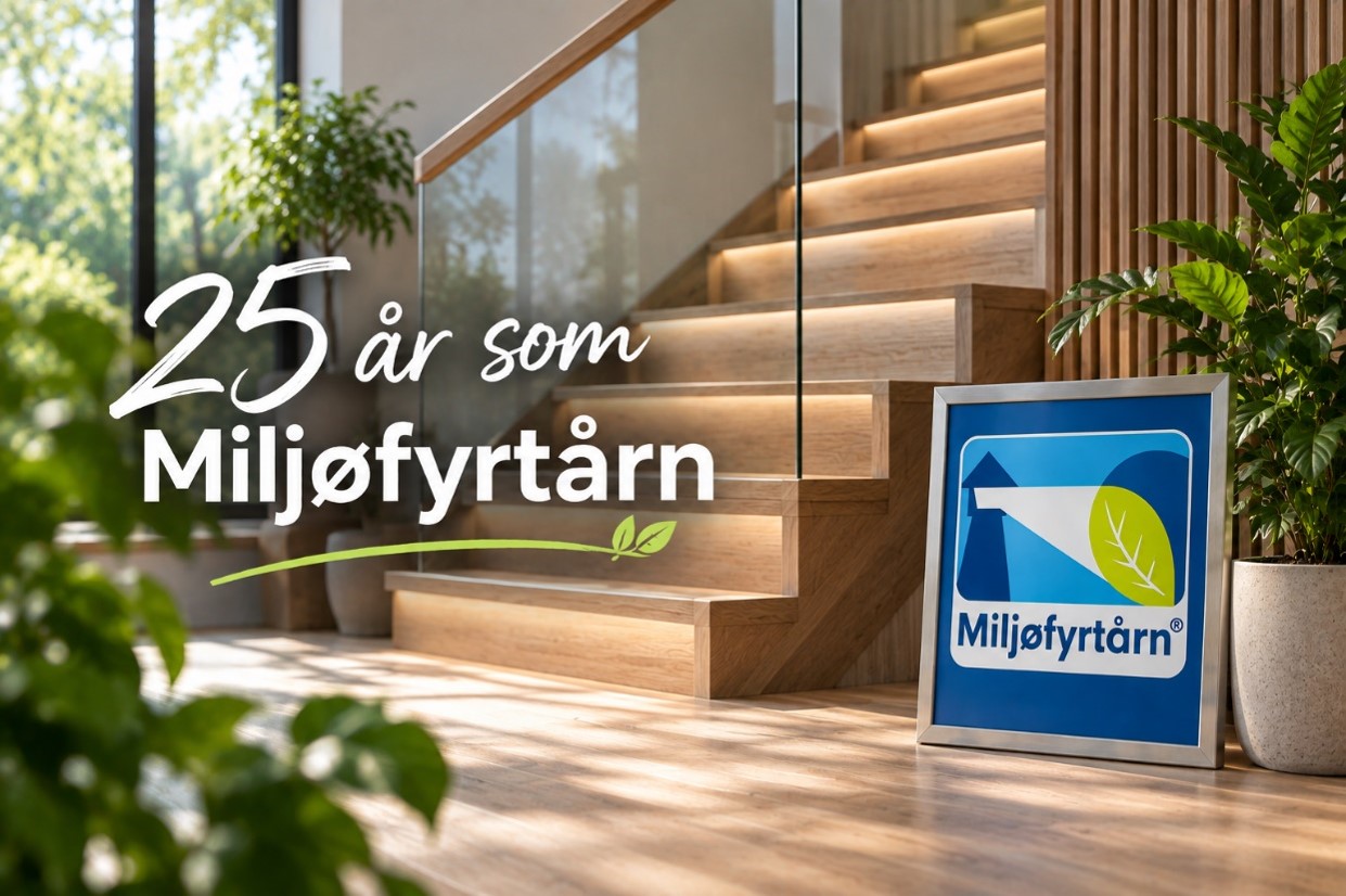 25år som Miljøfyrtårn